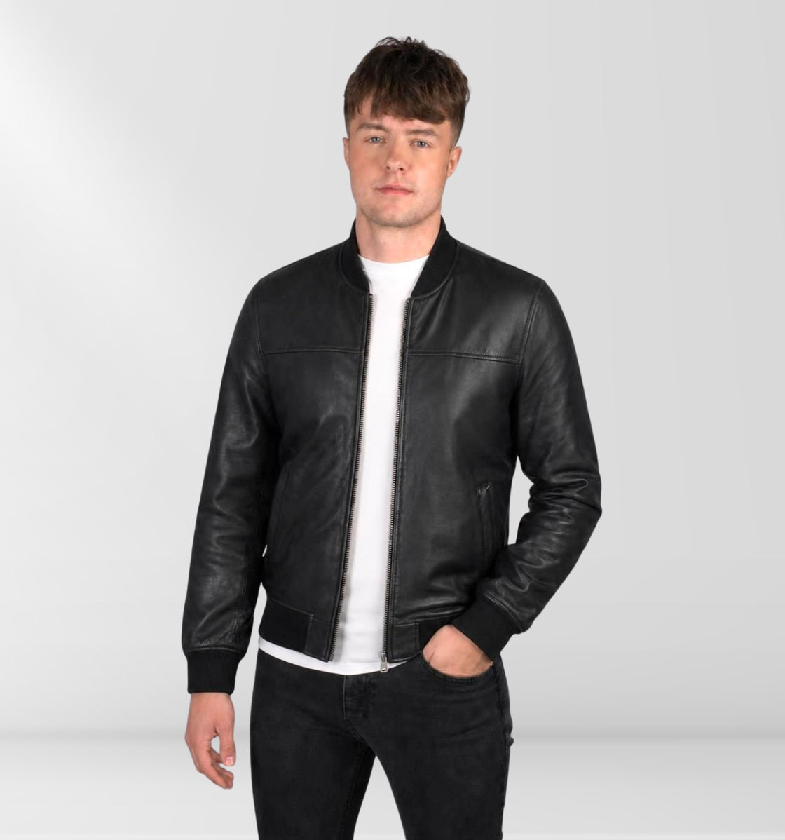 Novera - Nappa Leather - Black Bomber