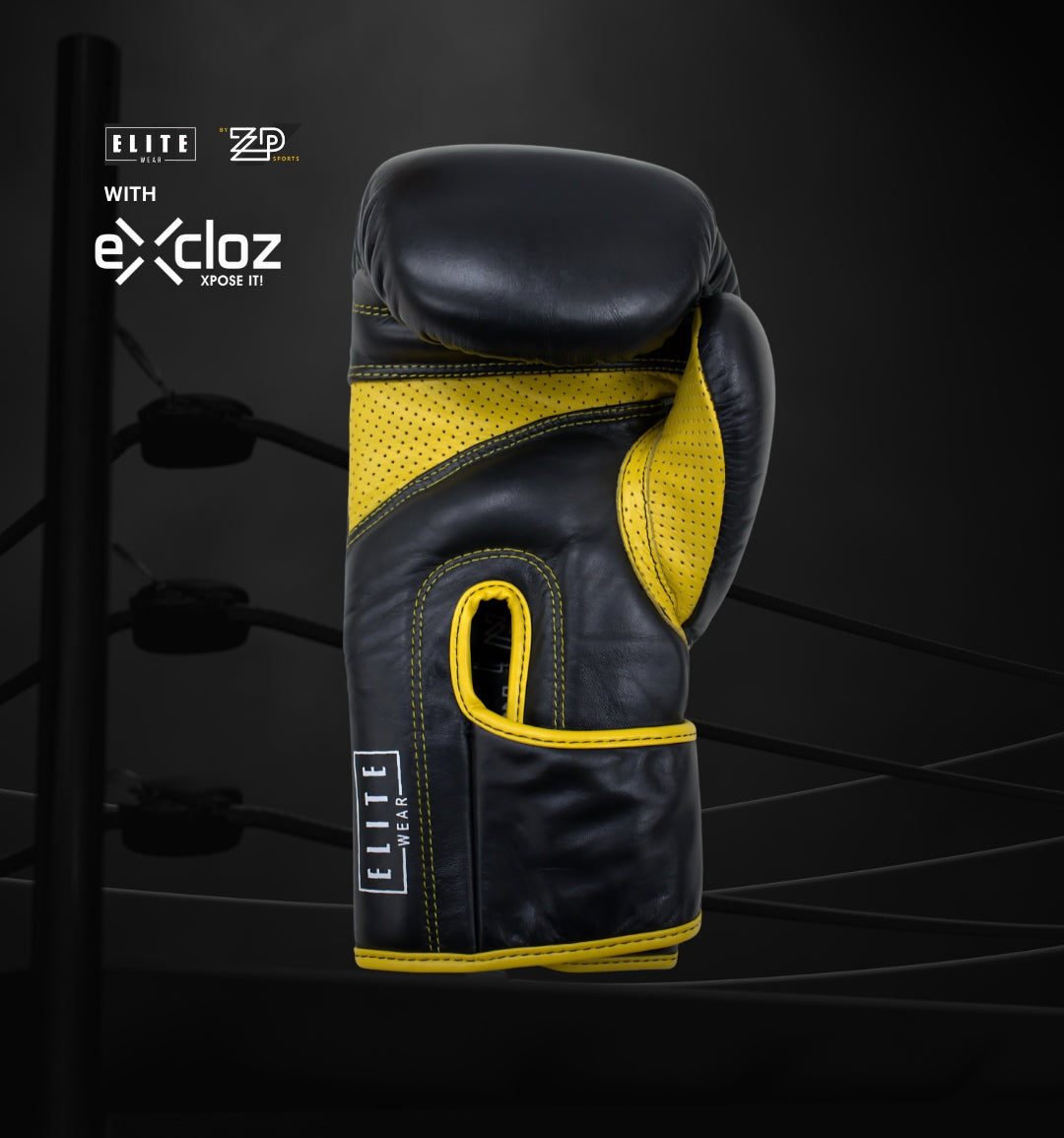 Elite Cowhide Leather Boxing Gloves
