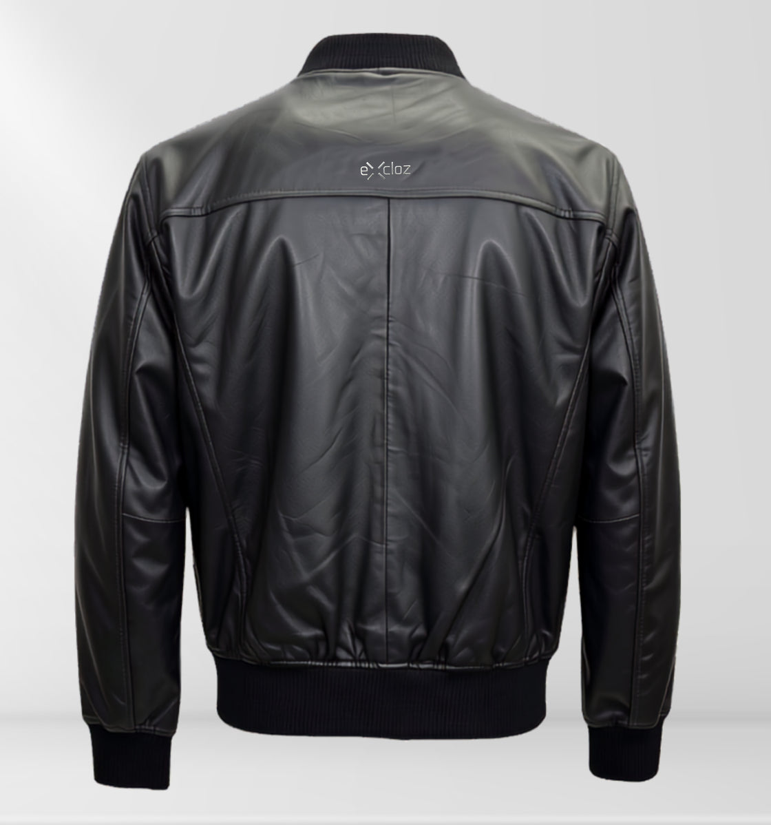 Novera - Nappa Leather - Black Bomber