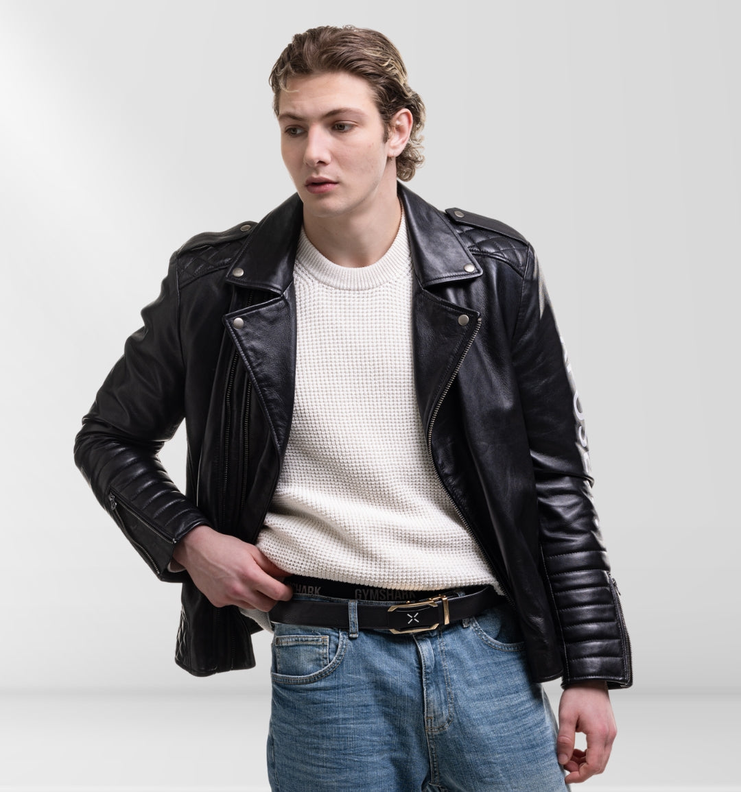 Nightray - Nappa Jacket - Black Biker