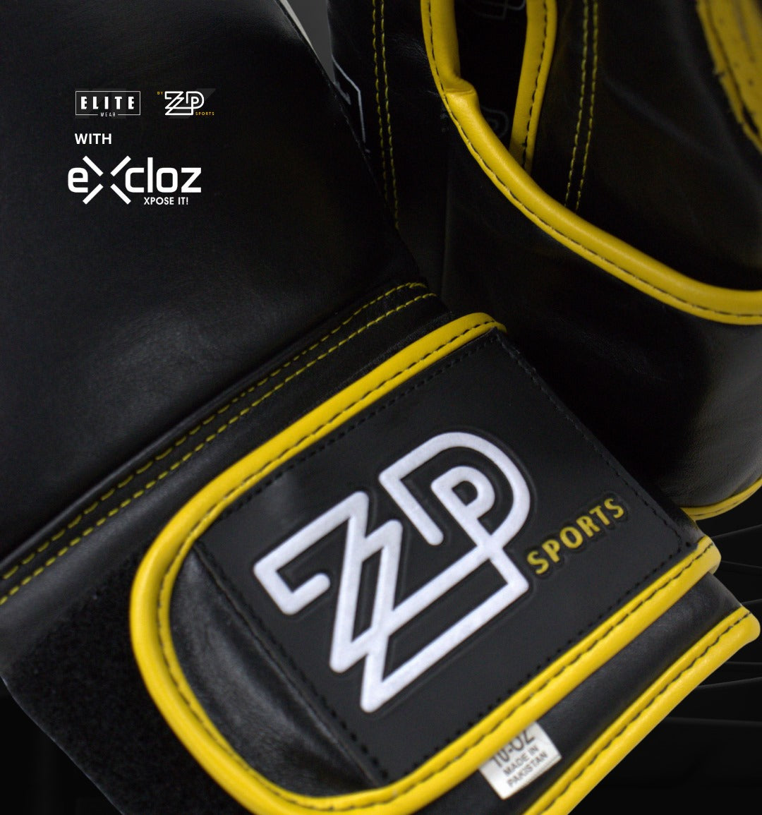 Elite Cowhide Leather Boxing Gloves