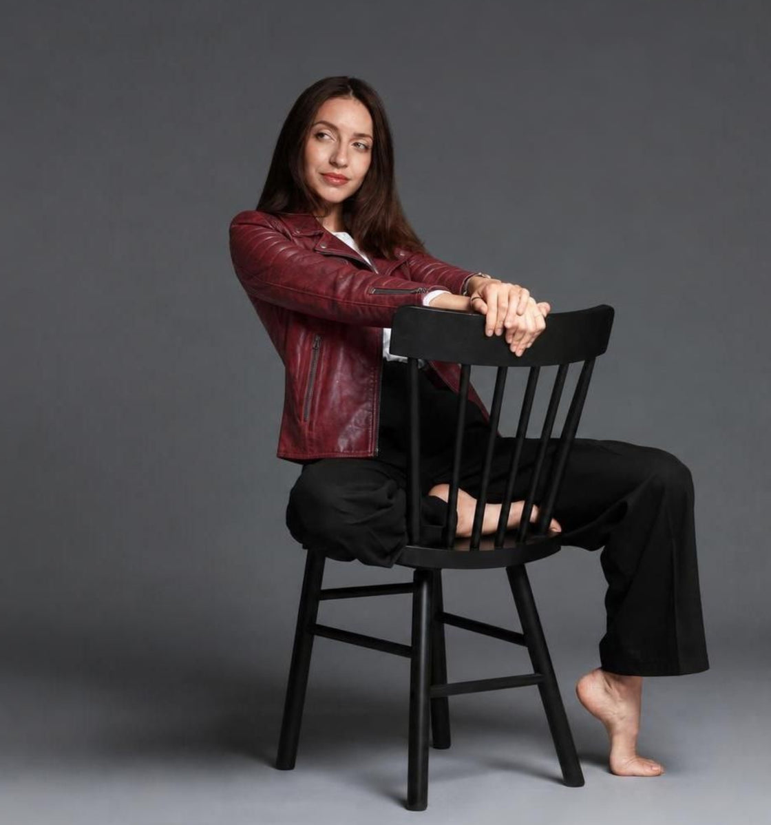 Bellavero – Leather Jacket – Biker Burgundy