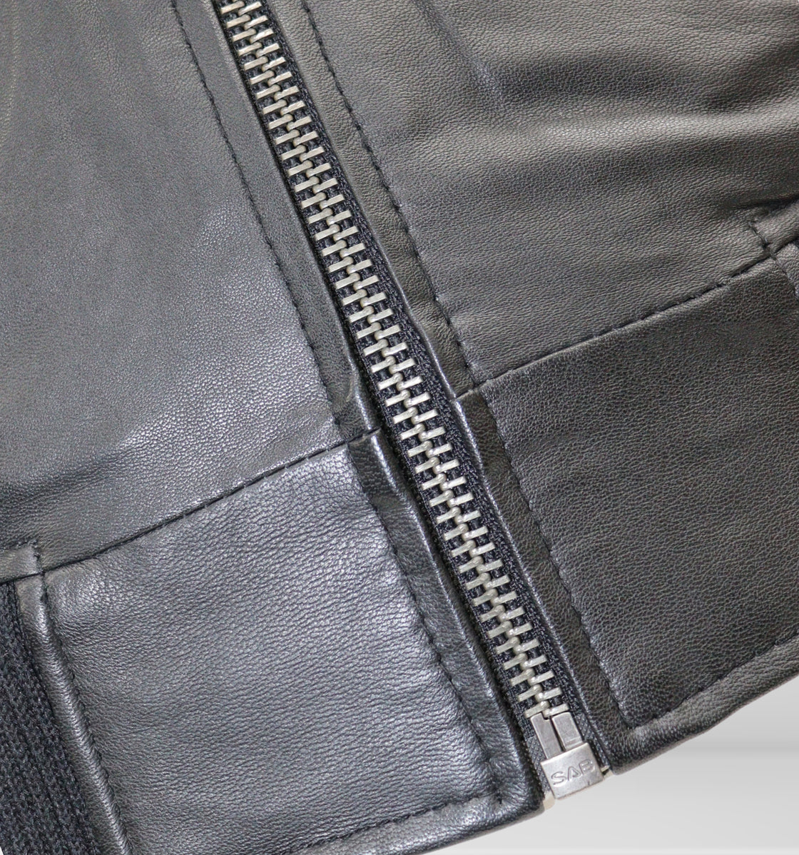 Novera - Nappa Leather - Black Bomber