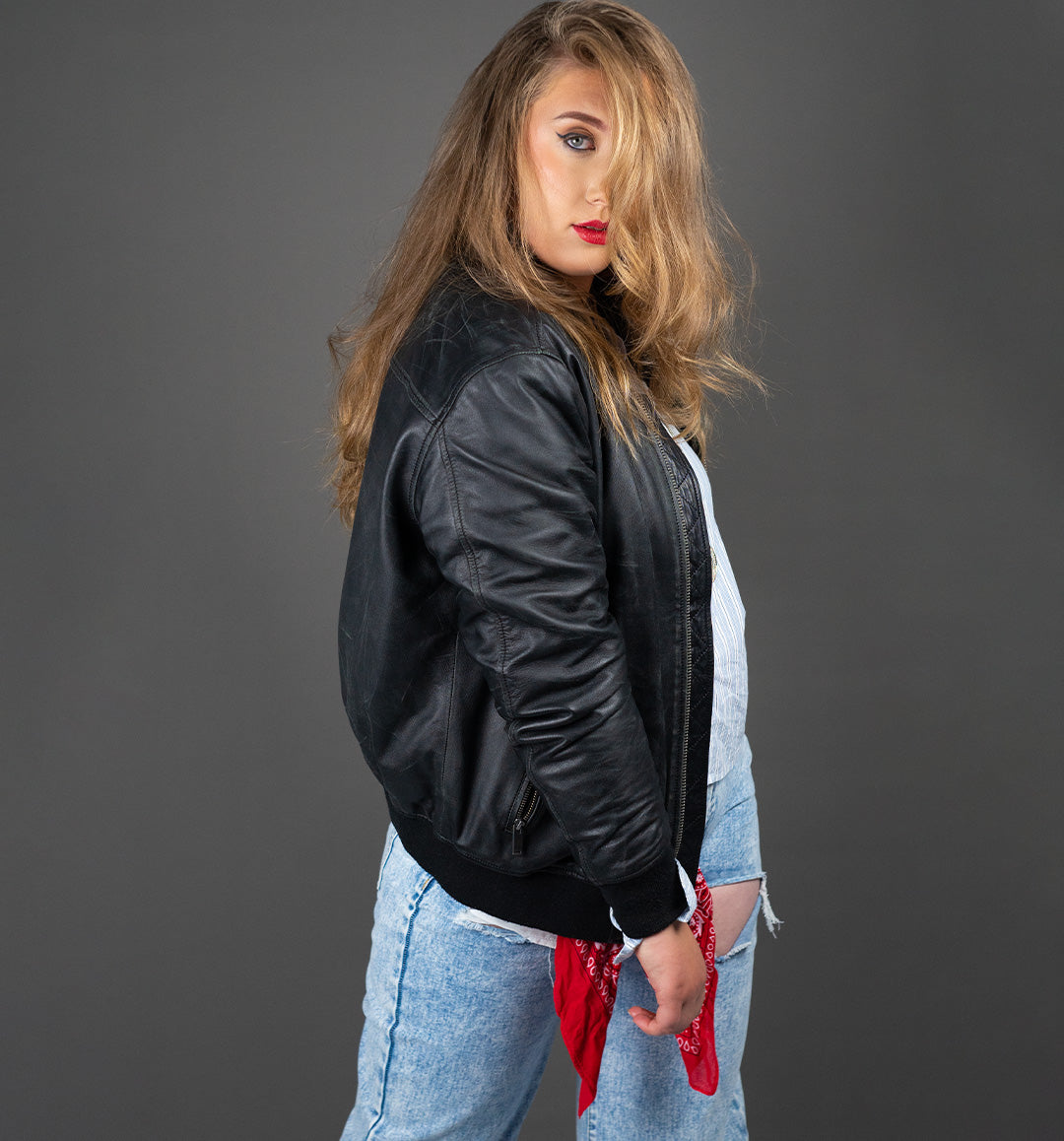 Bomber Jacket- Black