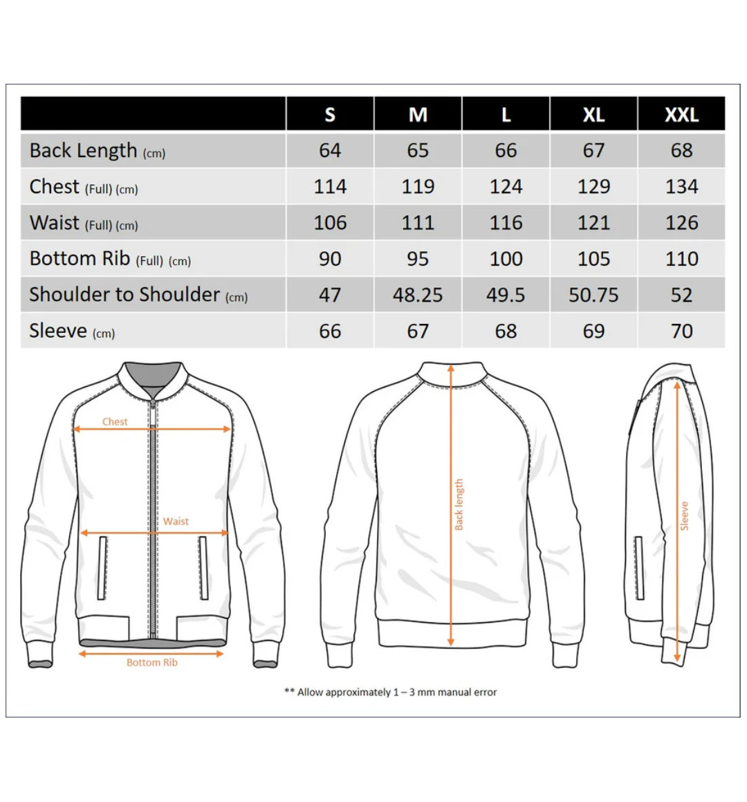 Bomber Jacket Green and Cognac