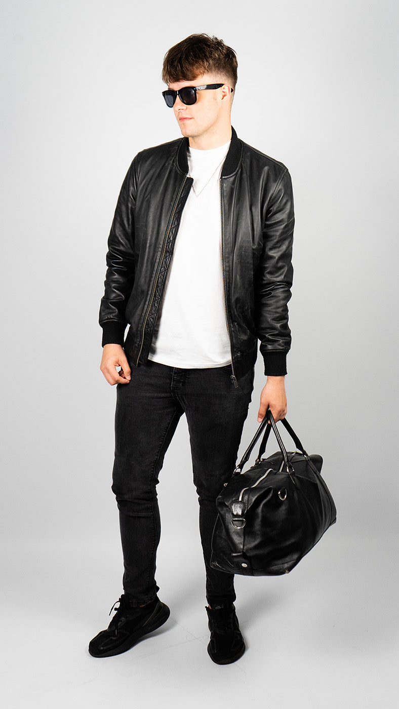 Bomber Jacket- Black