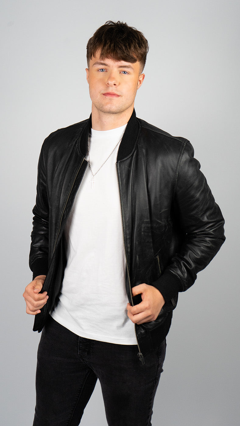 Bomber Jacket- Black